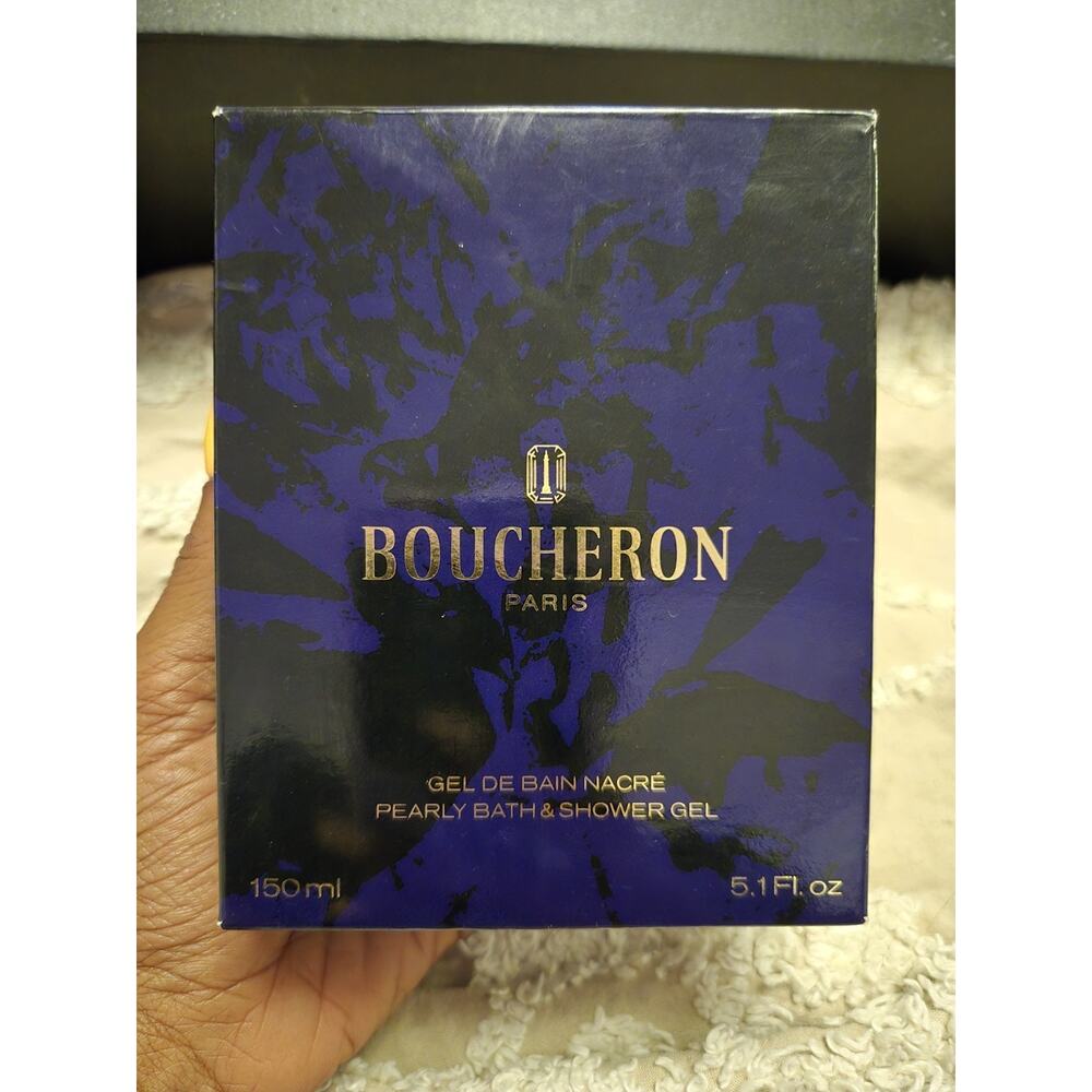Vintage Boucheron Paris Pearly Bath & Shower Gel 150ml Never Used